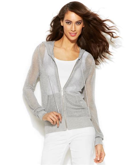 michael kors mesh|Metallic Mesh Sweater .